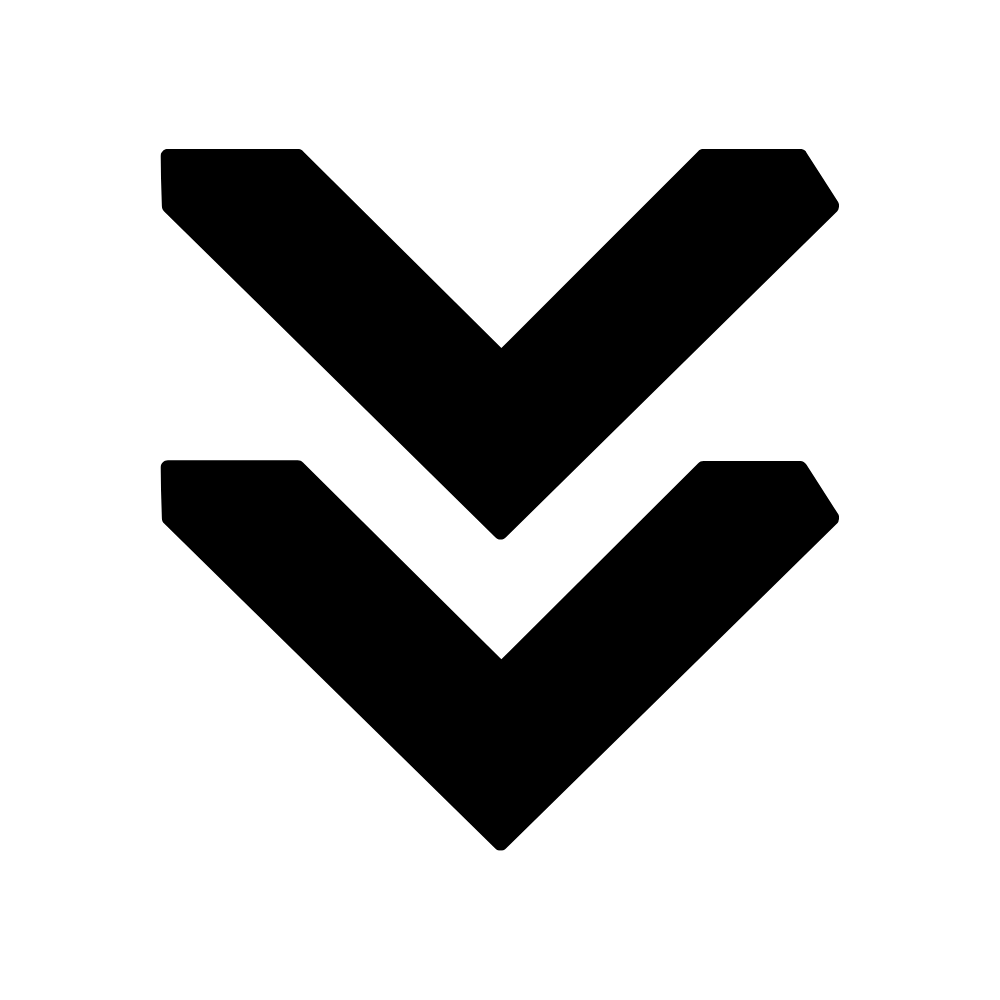 Arrow icon to experience section